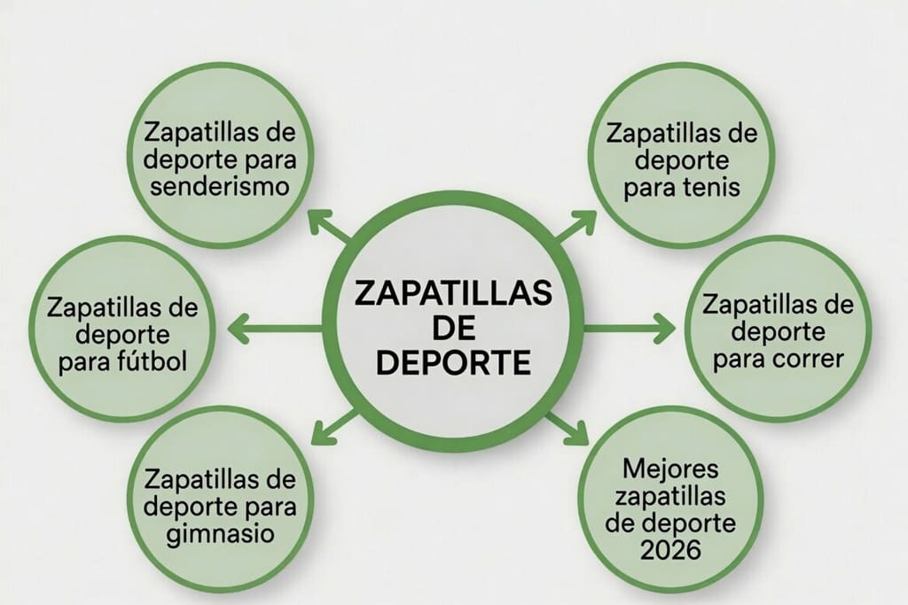 Ejemplo de Topic Cluster SEO para una web de venta