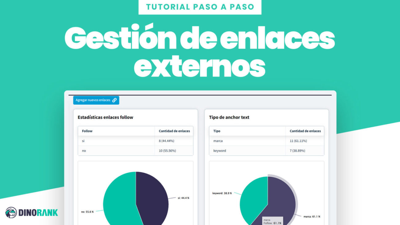 Gestión de enlaces externos