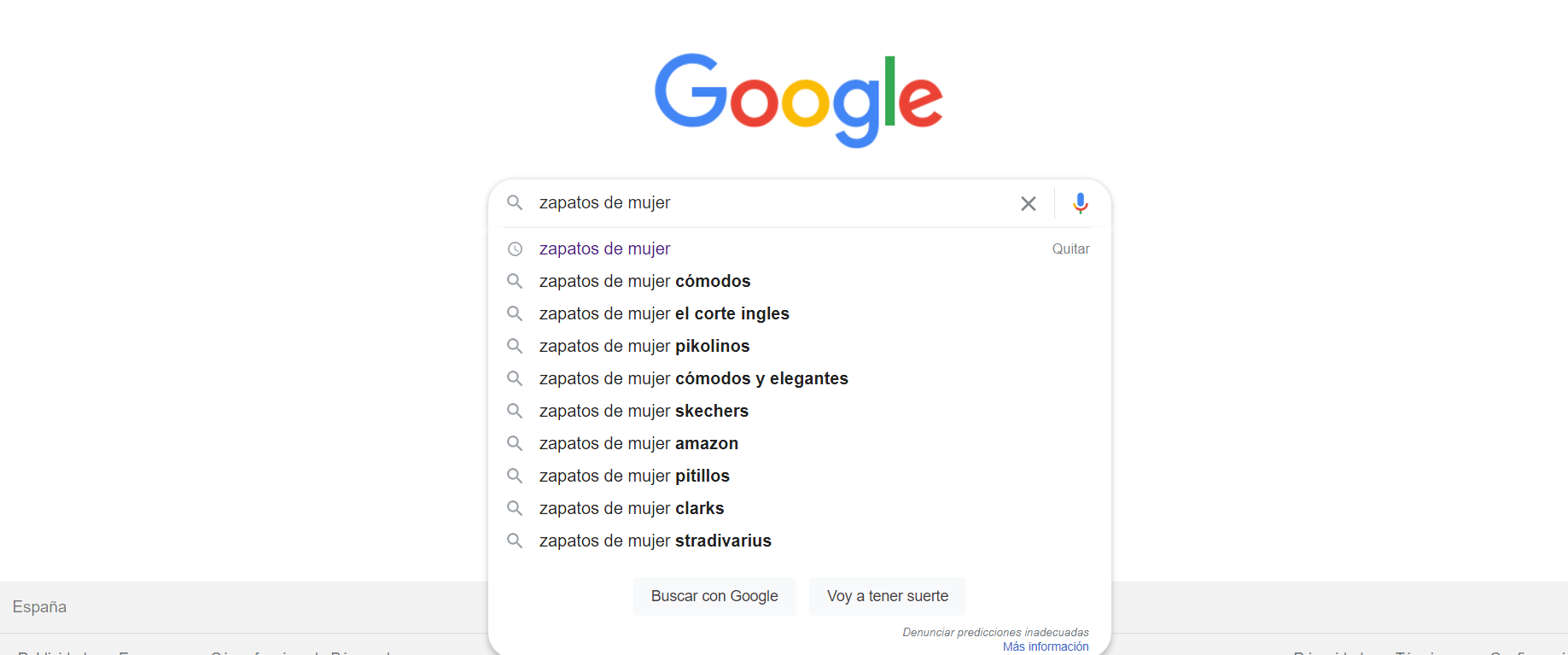 google suggest