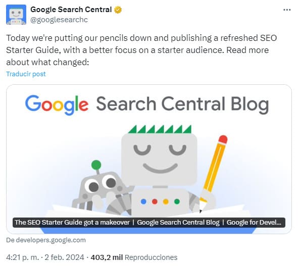 If you don't do SEO, you won't follow Google's algorithm guidelines