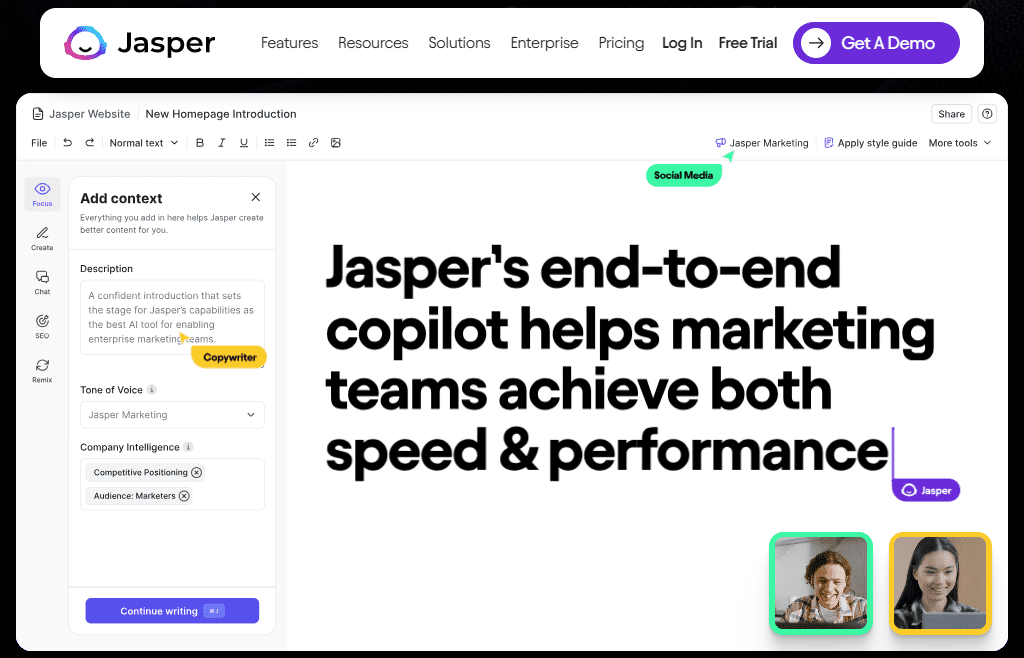 Best alternatives to Jasper AI