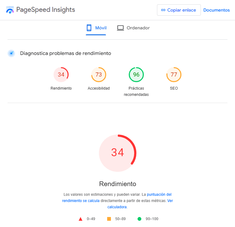 Google PageSpeed para una propuesta SEO