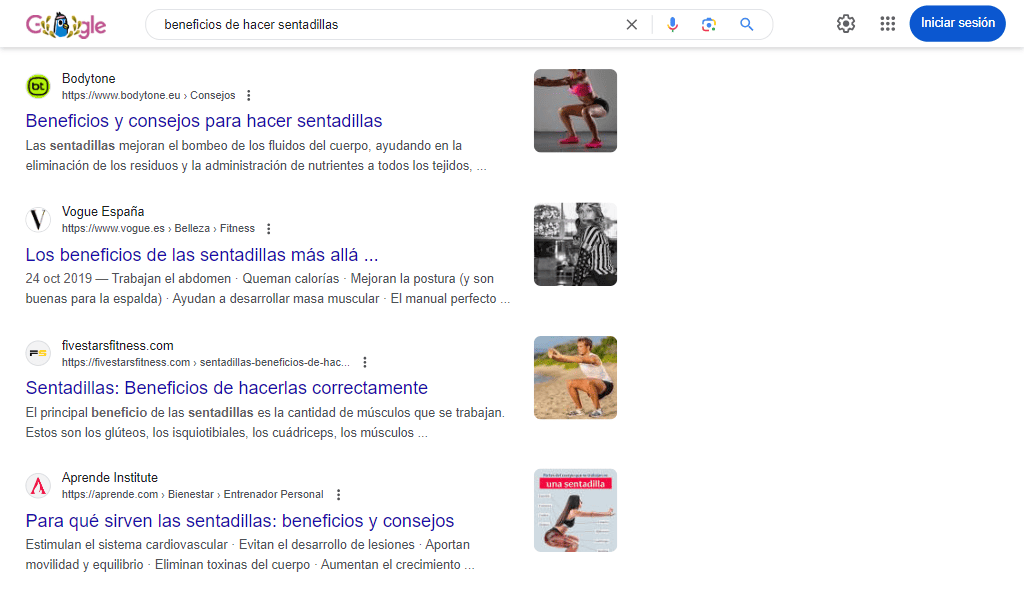 La importancia de estar en el Top10 de Google