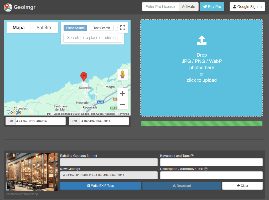 Geolocaliza tus imágenes para SEO local con GeoImgr