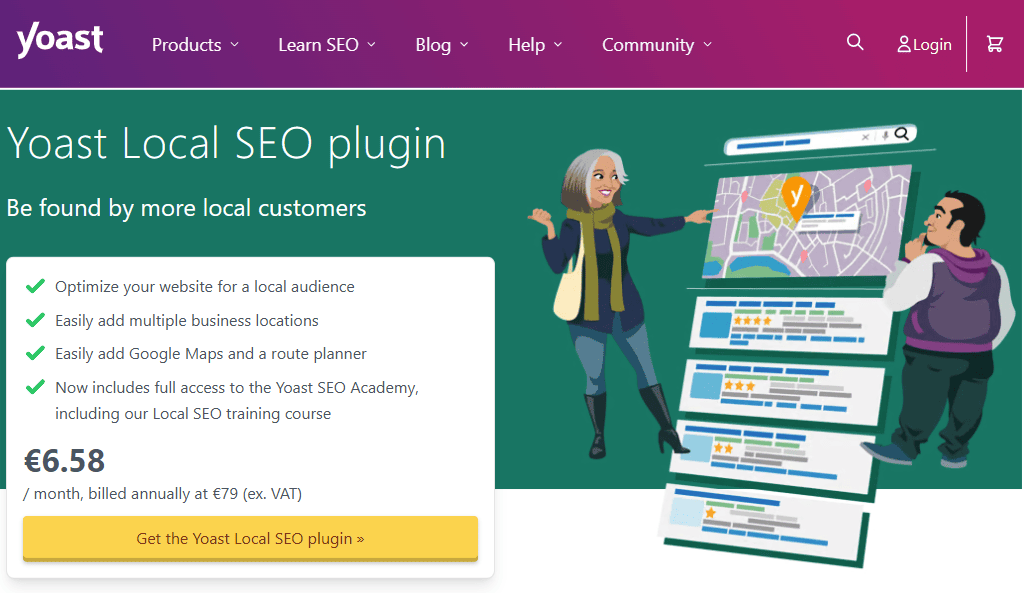 Plugin de WordPress para SEO local: Yoast SEO