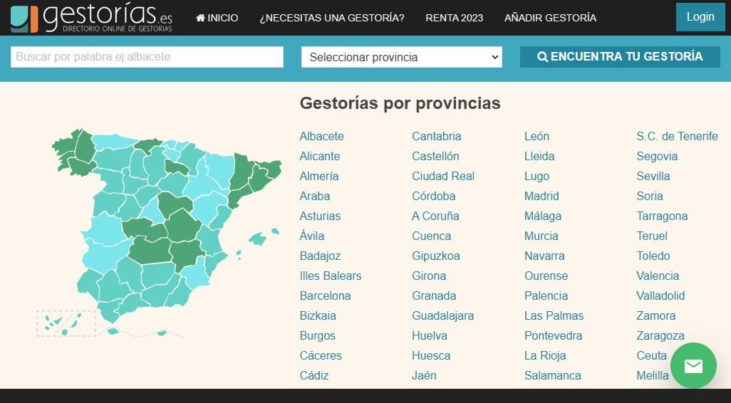 Los mejores directorios para SEO local: Gestorias