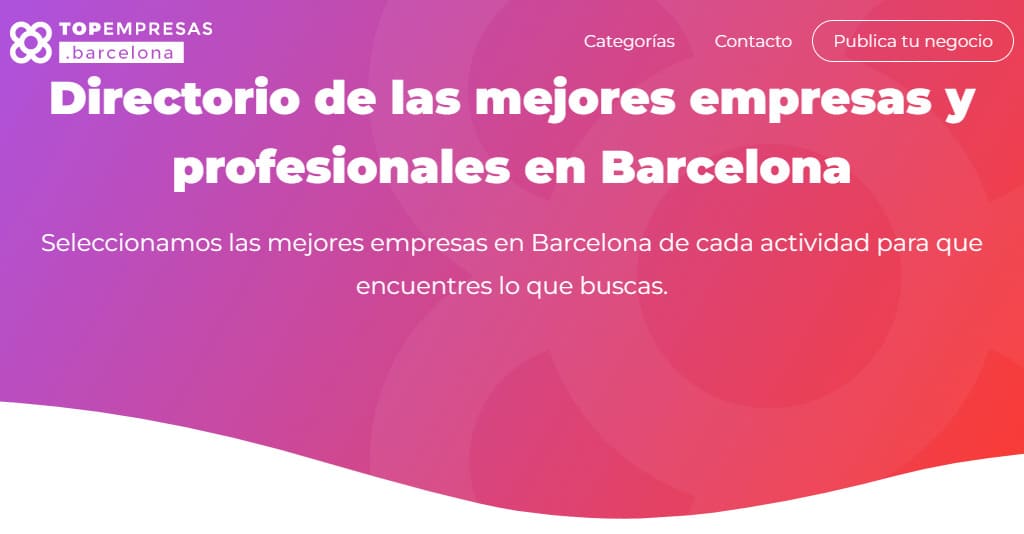 Los mejores directorios para SEO local: Top Empresas Barcelona