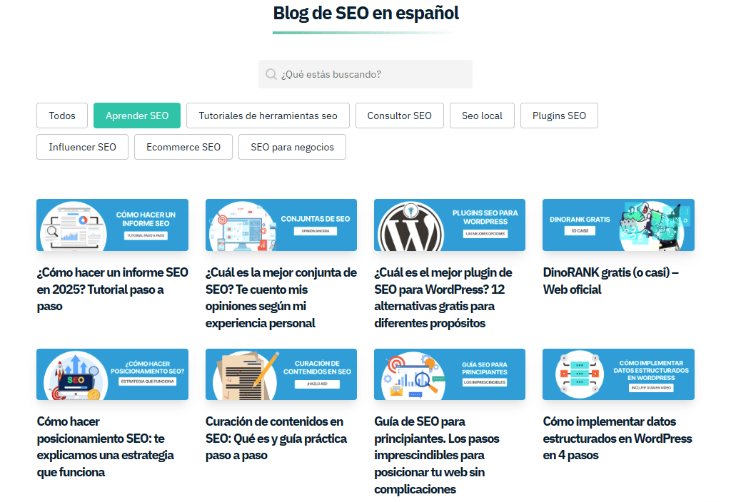 SEO Branding: contenidos de calidad en el blog de DinoRANK