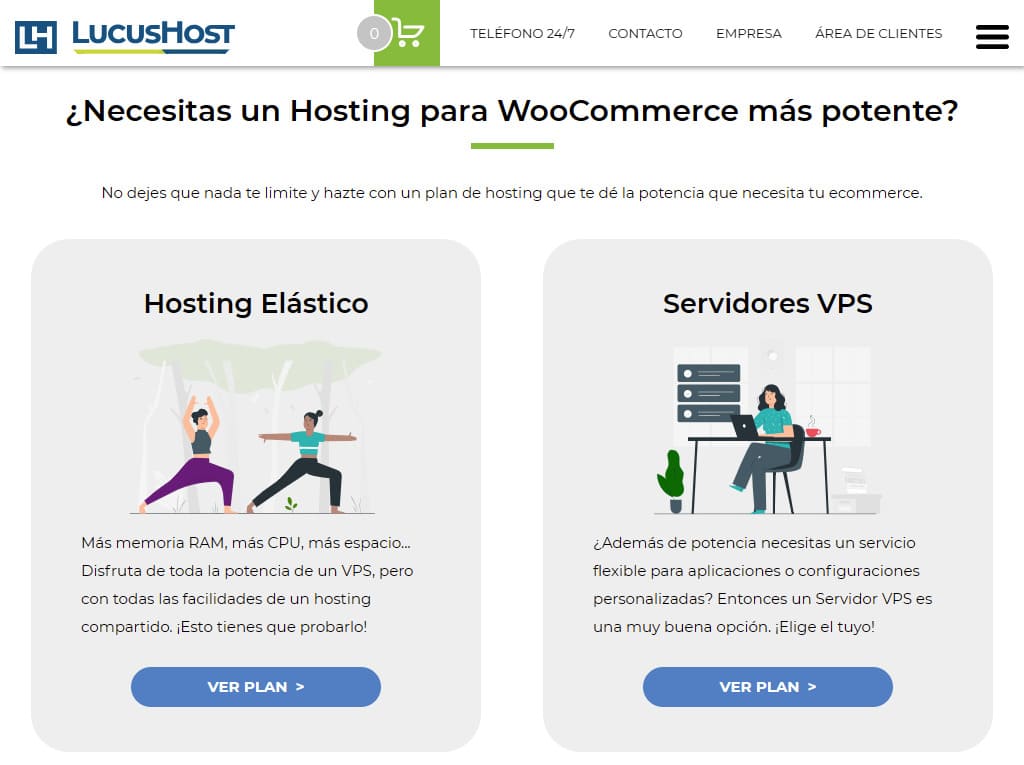 LucusHost Hosting Elástico y servidores VPS