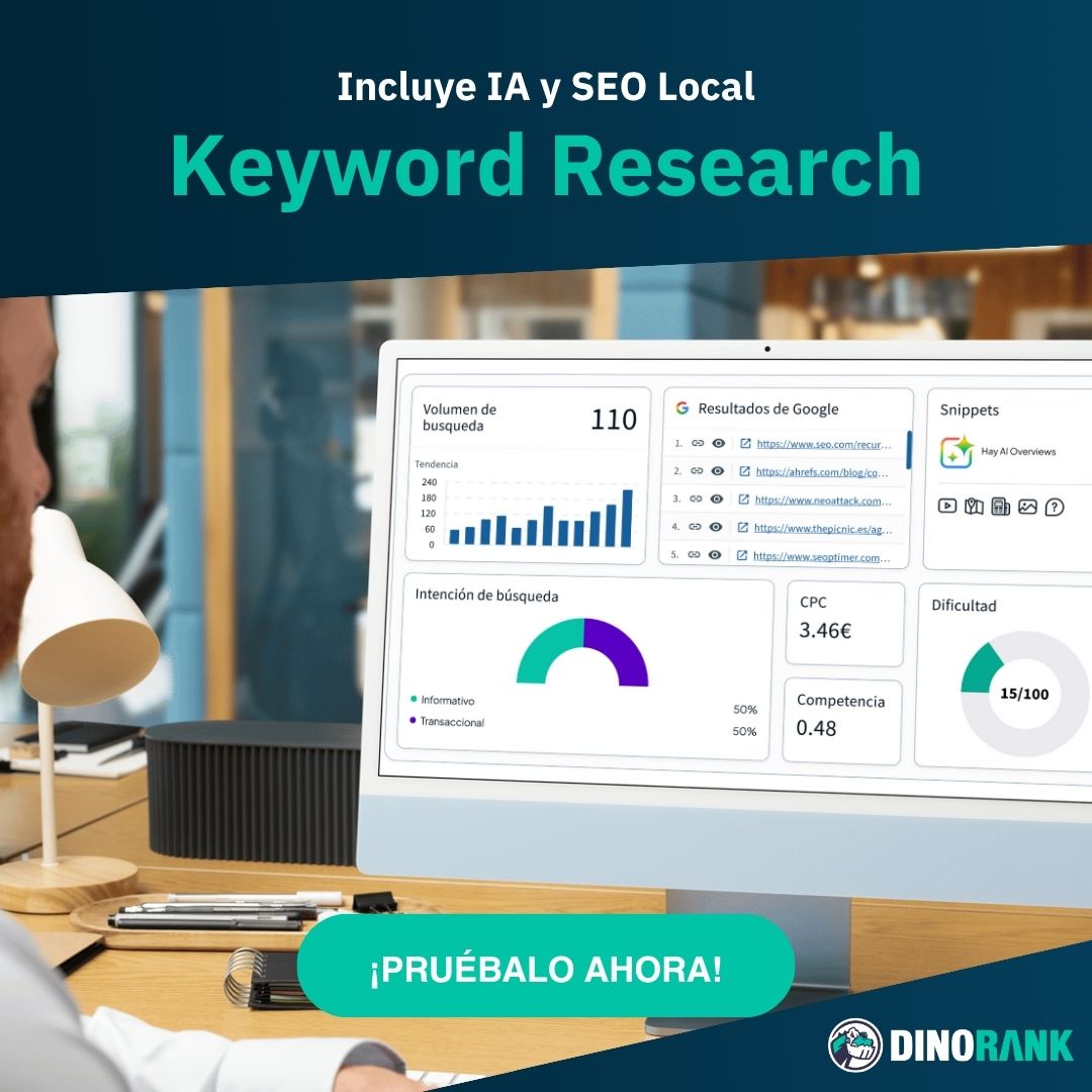 Descubre el Keyword Research de DinoRANK
