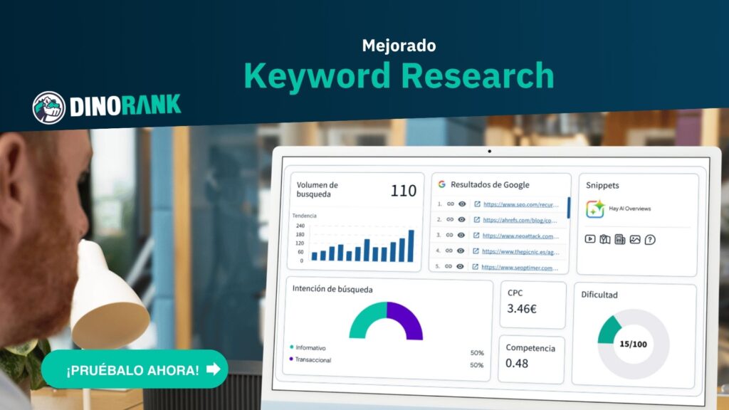 Descubre el Keyword Research de DinoRANK