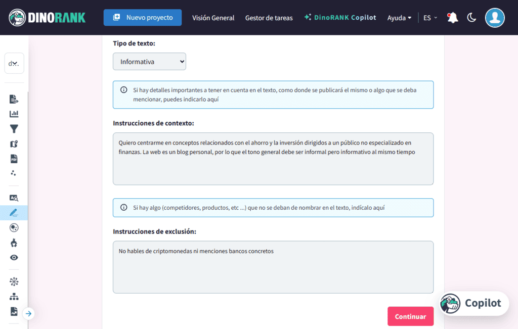 DinoBRAIN Pro: opciones extra de personalización