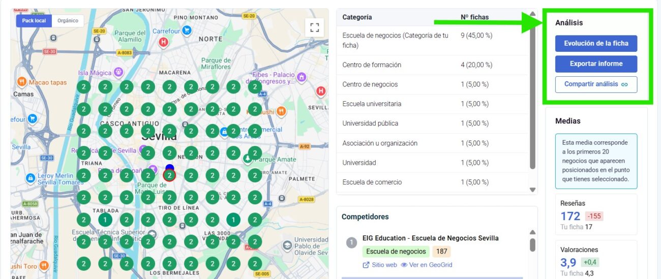 Paso 12: compara la evolución histórica y exporta el informe