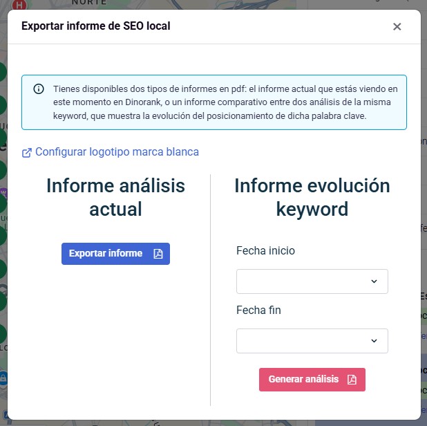 Obtendrás un documento en PDF