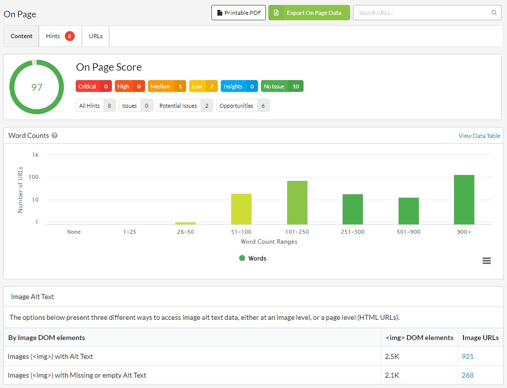 sitebulb-seo-on-page