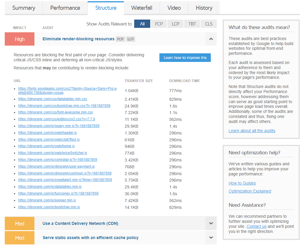 GTmetrix (SEO Audit Tool) - Northward