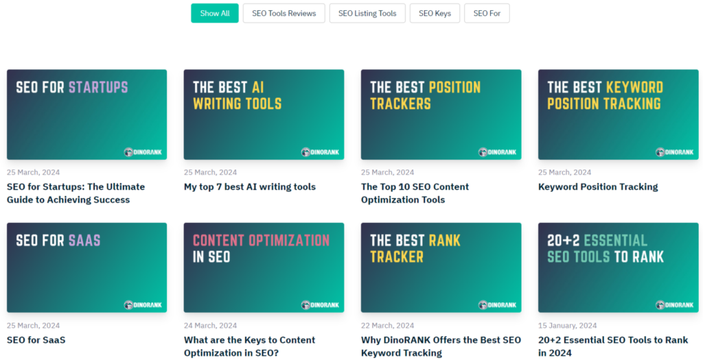 seo for saas blog