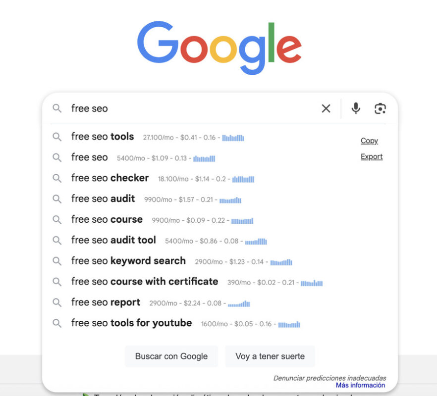 Google Suggest