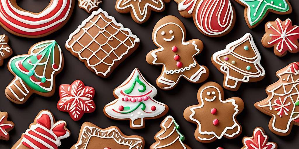 Dibujos de galletas de jengibre para una Navidad creativa y deliciosa