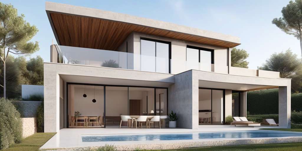 Proceso de construcción de casas prefabricadas de hormigón