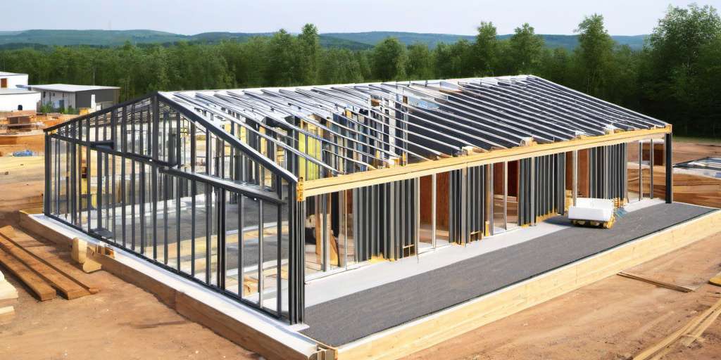 Construcción precisa y eficiente de las casas prefabricadas de acero