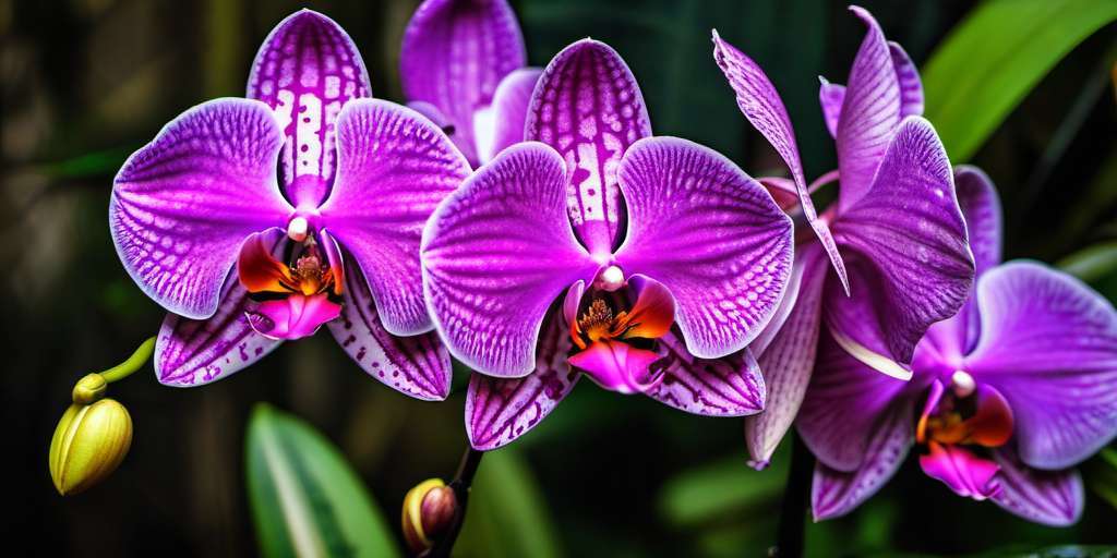 Guaria Morada the national flower【 A UNIQUE Moment