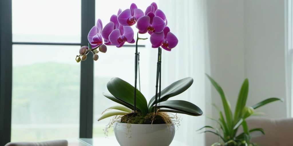 Qué cuidados básicos necesita una planta de orquídea en maceta para interior 2 imagen11176eb8b236259ed0cc30b09013d3d7