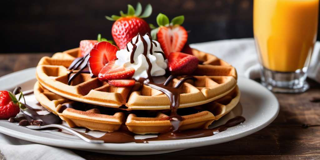 Receta de waffles dulces: Deliciosos y fáciles de preparar