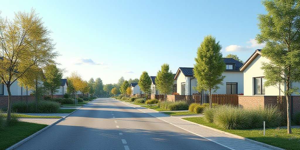 Fertighäuser in Bernau bei Berlin
