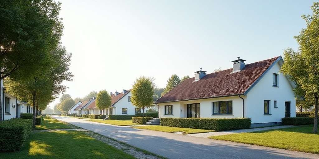 Fertighäuser in Glienicke/Nordbahn