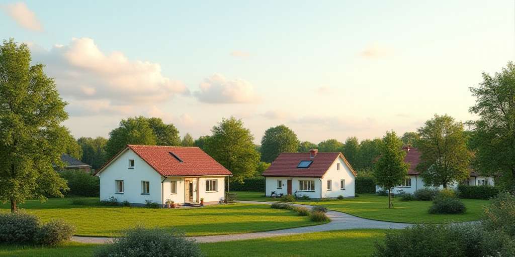 Fertighäuser in Lindern (Oldenburg)