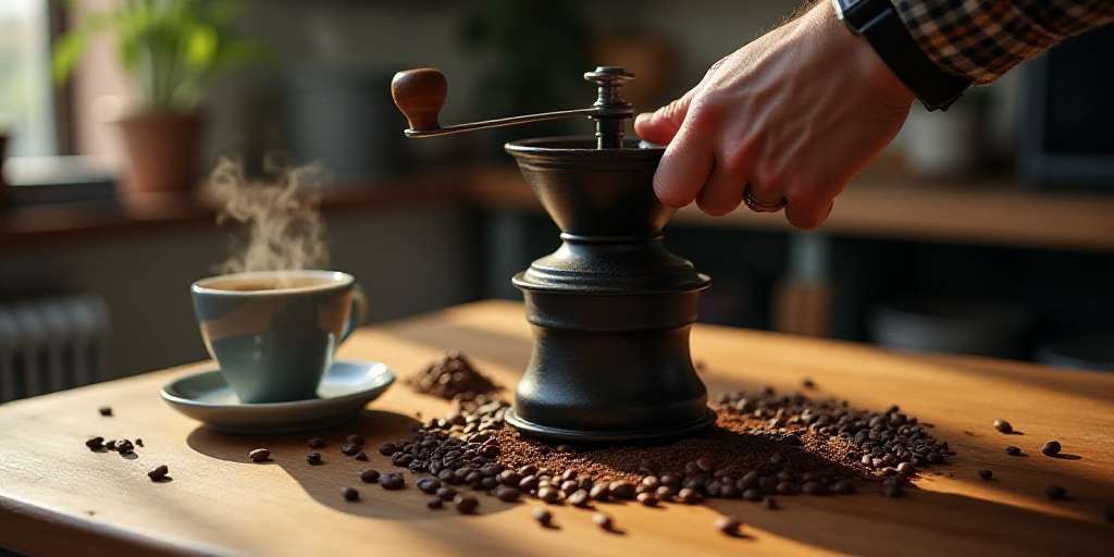 cómo moler café en casa