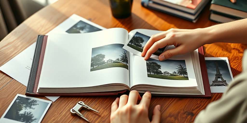 album de fotos tradicional