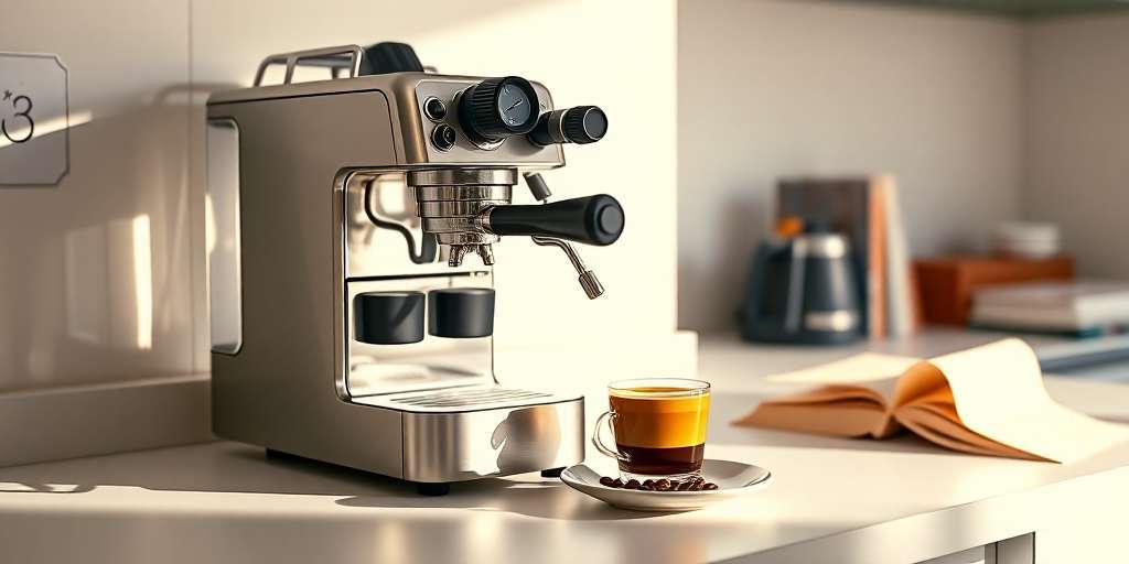 Máquina espresso manual