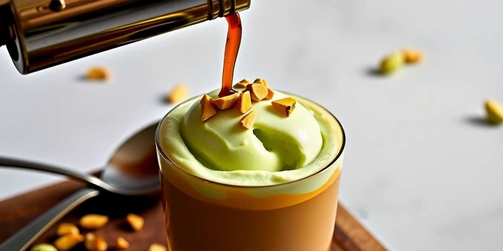 Affogato de Pistacho