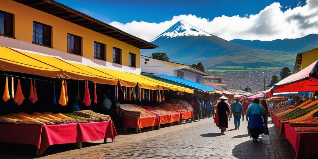 Lugares turísticos en Otavalo